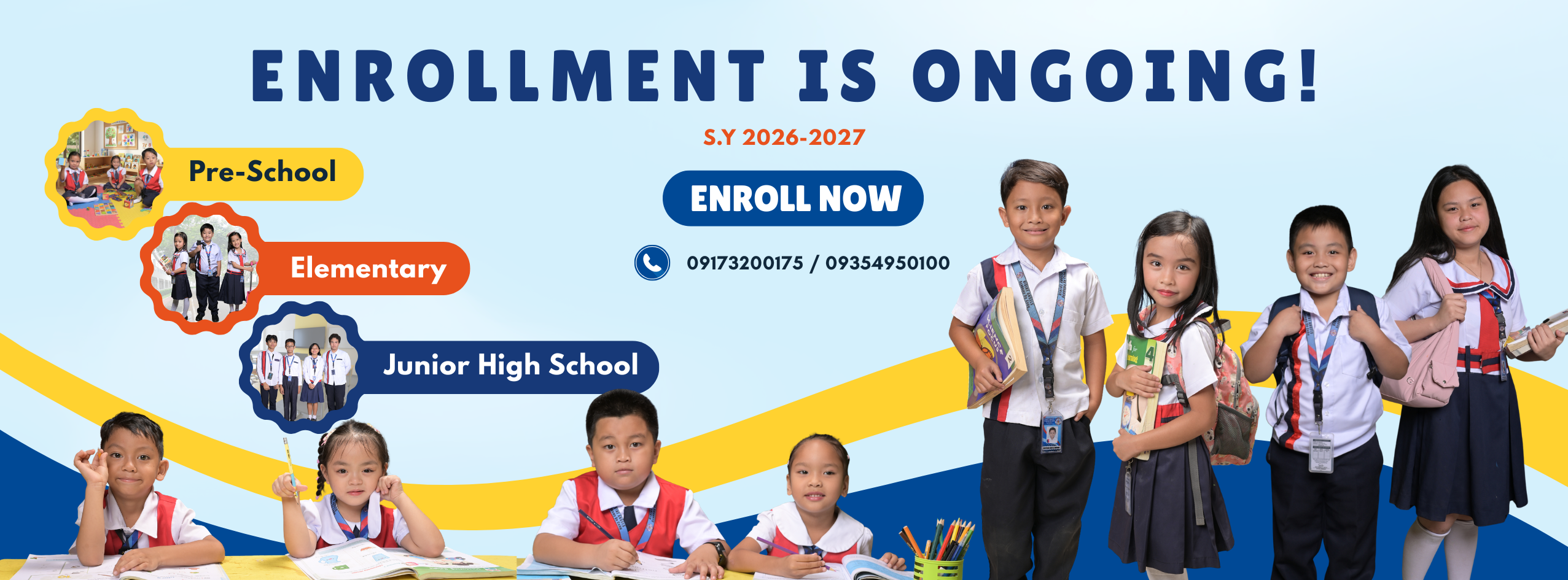 Enrollment is ongoing for school year 2026-2027 at Divine Angels Academy de Cebu, Inc. Contact 09173200175 or 09354950100.